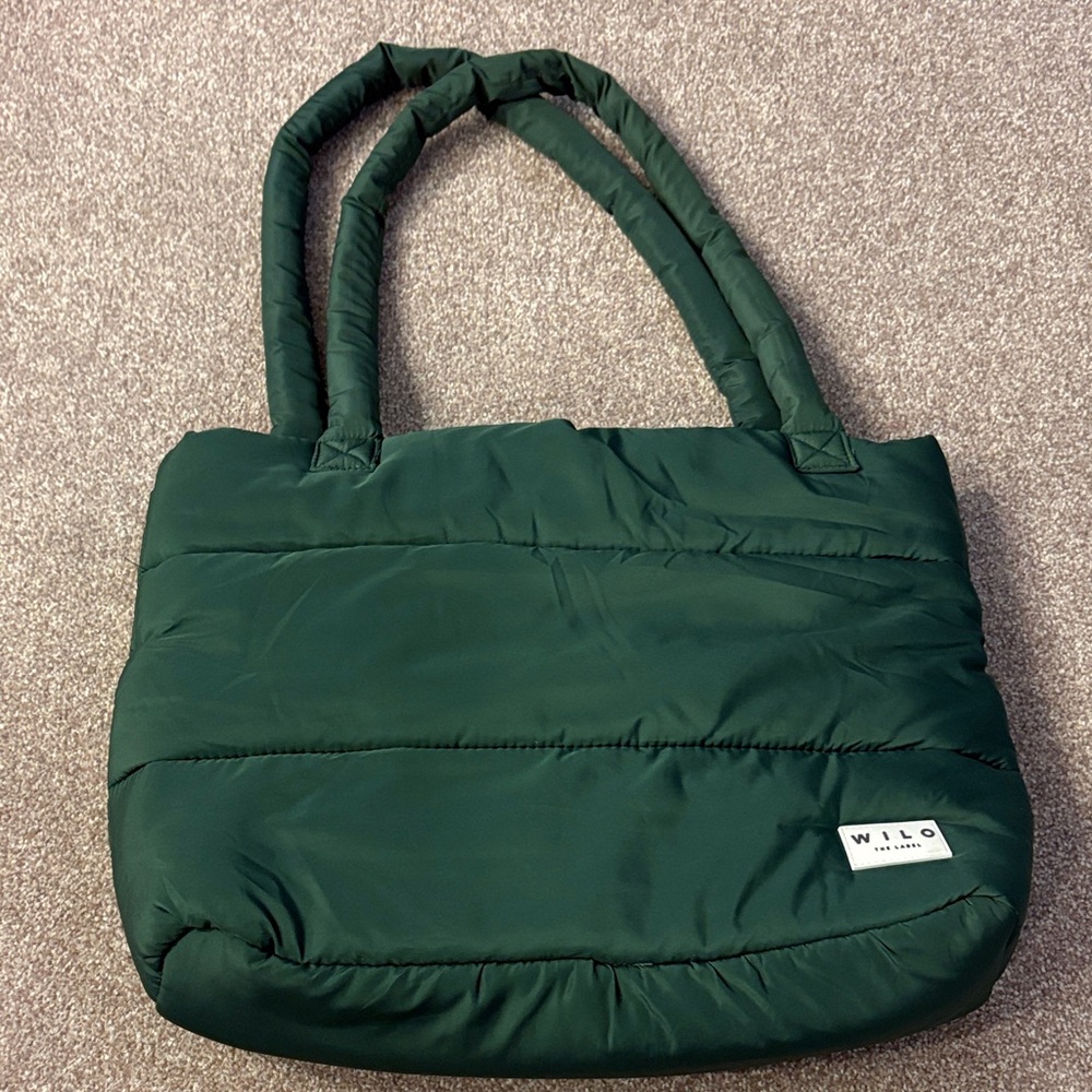 Wilo Green Tote Bag